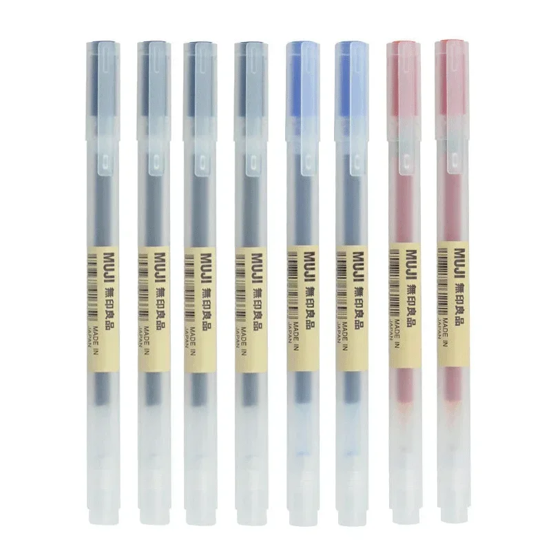 6/8 ชิ้น/เซ็ต MUJIs เจลปากกาสี - Muji Stationery Gel Pen บทวิจารณ์และราคา