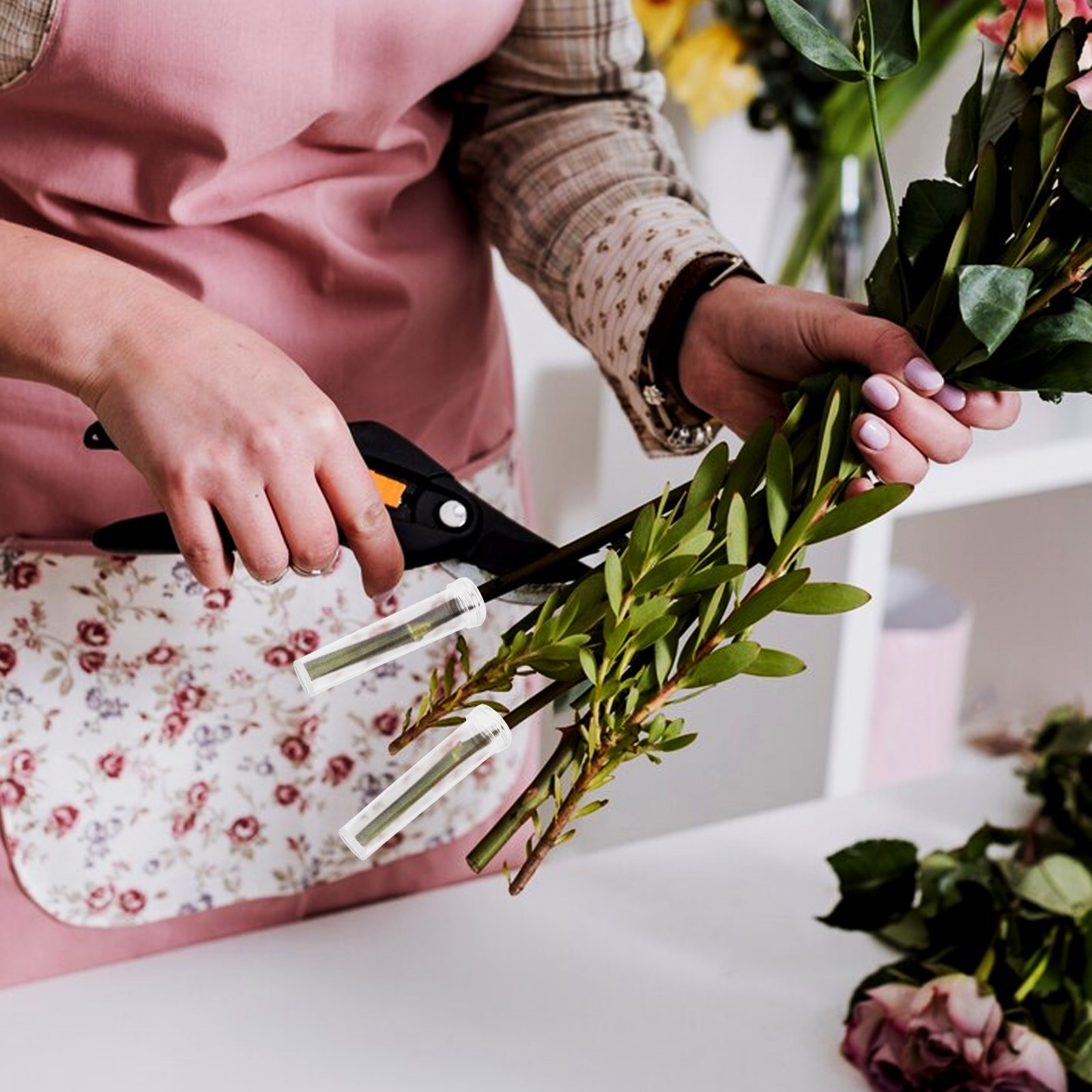 200 ชิ้น ท่อน้ำดอกไม้ ท่อพลาสต - The Florist Supply บทวิจารณ์และราคา