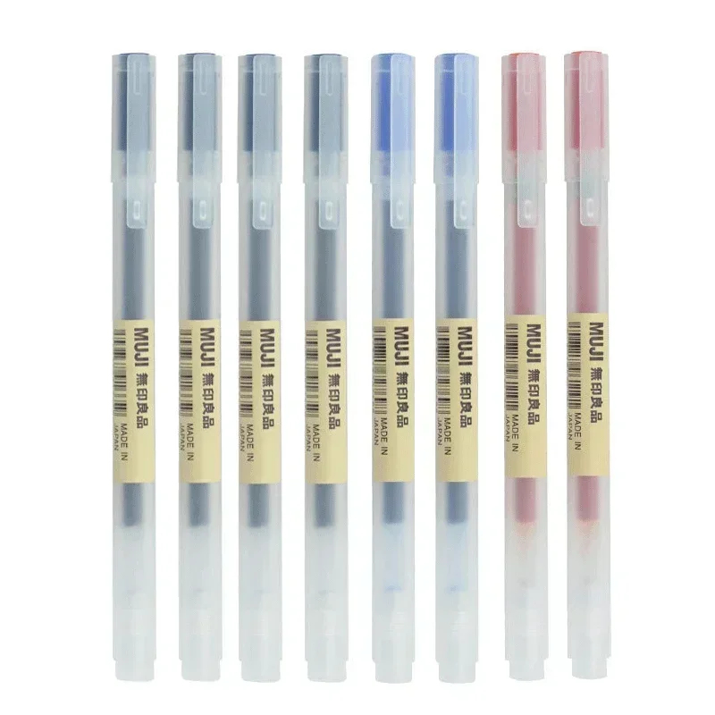 6/8 ชิ้น/เซ็ต MUJI เจลปากกาสีด - Muji Stationery Gel Pen บทวิจารณ์และราคา