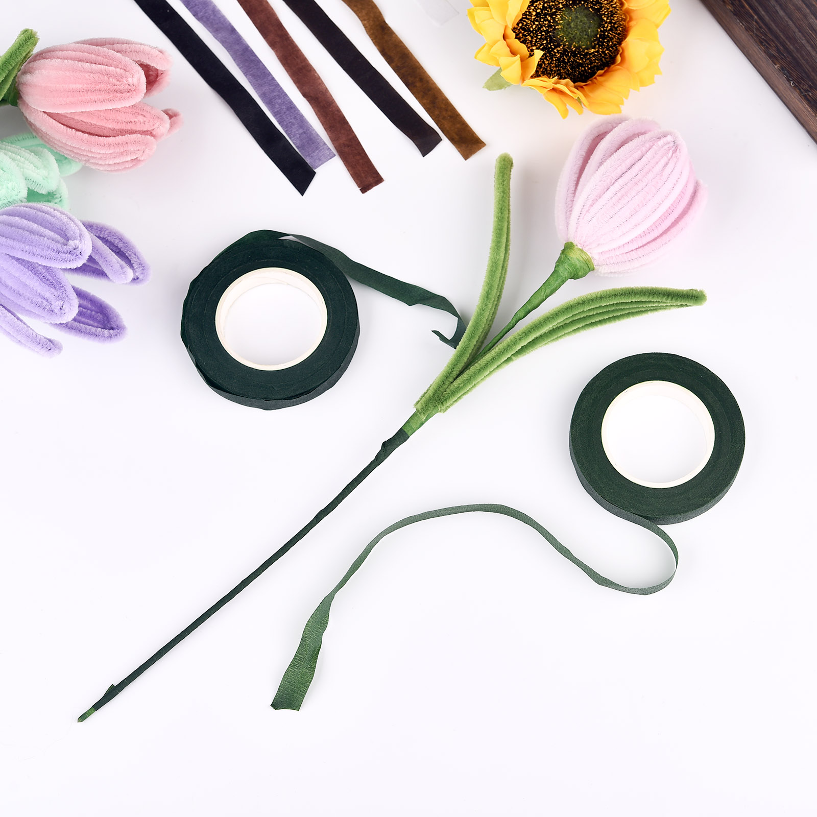 30 หลาดอกไม้ Stem เทป Corsages - The Florist Supply บทวิจารณ์และราคา