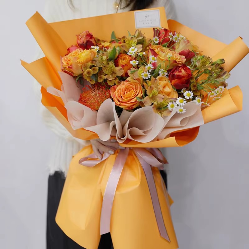 กระดาษห่อช่อดอกไม้กันน้ำอุปกรณ - The Florist Supply บทวิจารณ์และราคา