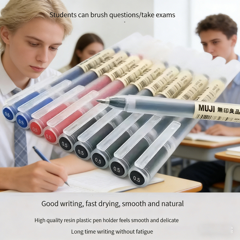 6/8 ชิ้น MUJI ชุดปากกาลูกลื่น, - Muji Stationery Gel Pen บทวิจารณ์และราคา