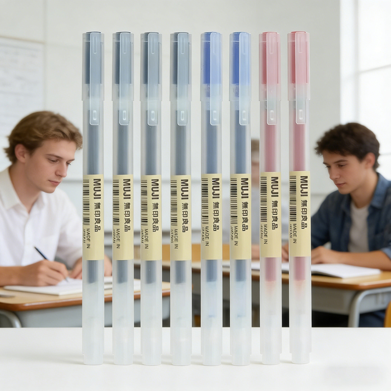 6/8 ชิ้น MUJI ชุดปากกาลูกลื่น, - Muji Stationery Gel Pen บทวิจารณ์และราคา