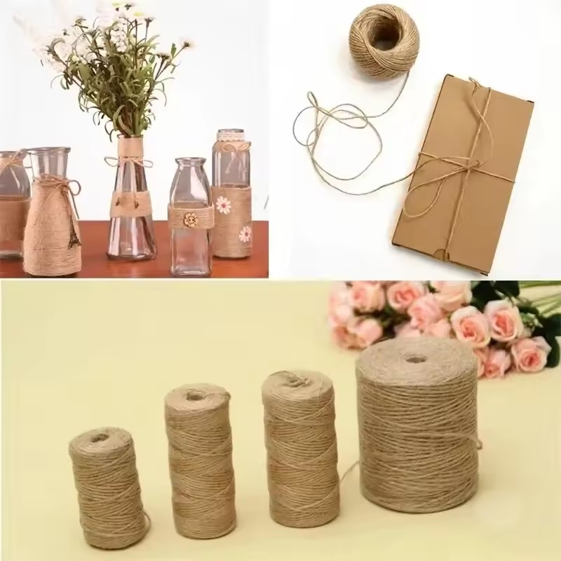 เชือกป่านธรรมชาติ 100 เมตร สำห - Twine Jute Natural บทวิจารณ์และราคา