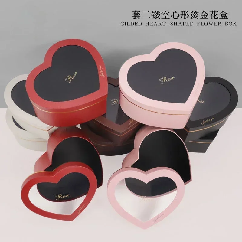 กล่องดอกไม้ทรงกลมรูปหัวใจสีทอง - Florist Supply Buckets บทวิจารณ์และราคา