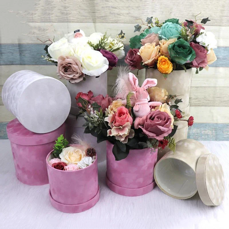 3 ชิ้น/เซ็ตรูปทรงกลมกล่องของขว - Florist Supply Buckets บทวิจารณ์และราคา
