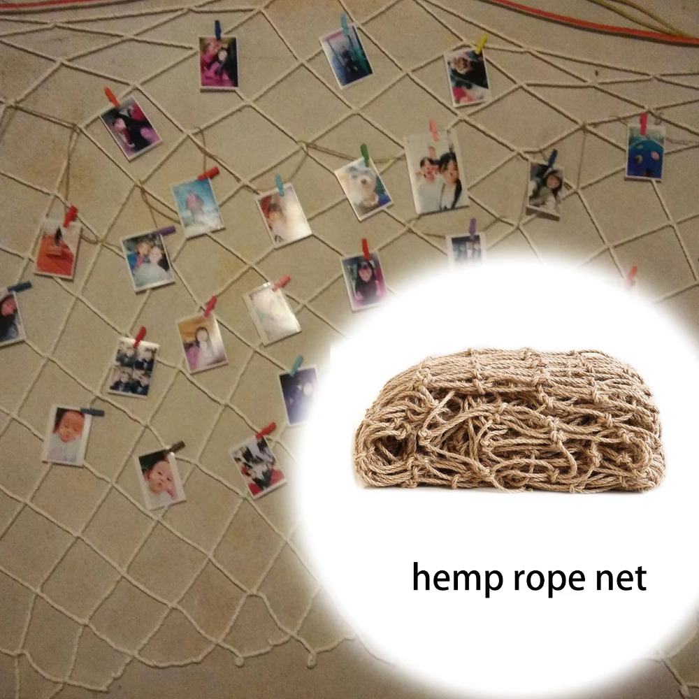 ตาข่ายปีนป่ายจากเชือกป่านธรรมช - Twine Jute Natural บทวิจารณ์และราคา
