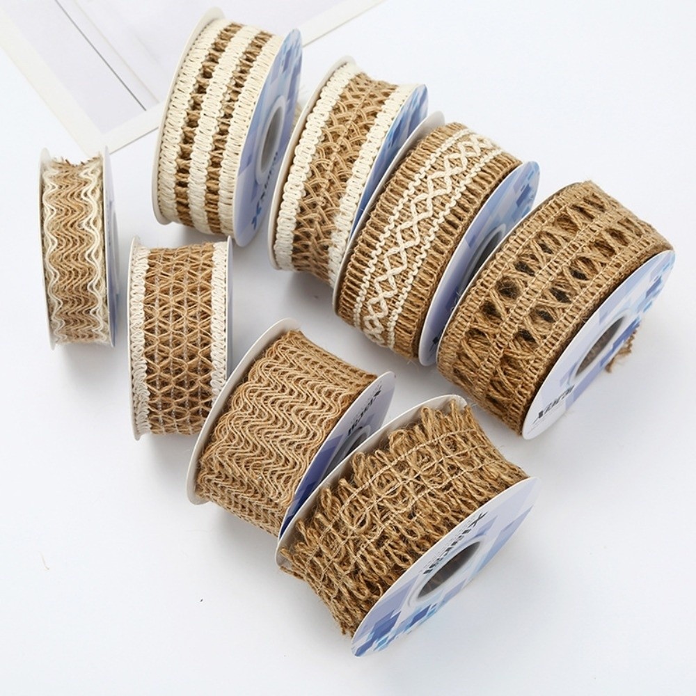ริบบิ้นผ้ากระสอบสไตล์โบโฮ ทำมื - Twine Jute Natural บทวิจารณ์และราคา