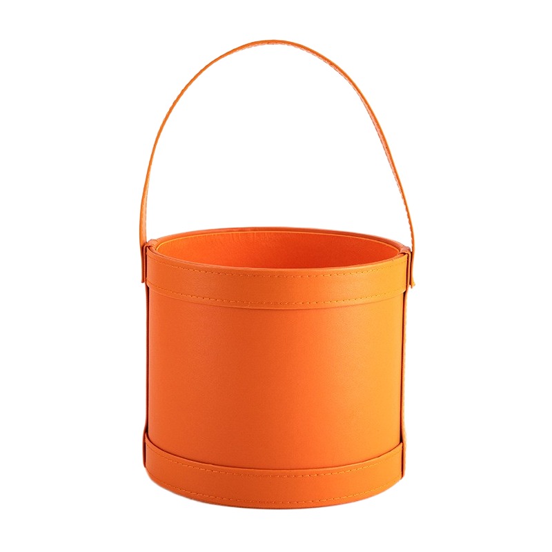 กล่องของขวัญทรงกลมหนังพกพา สำห - Florist Supply Buckets บทวิจารณ์และราคา