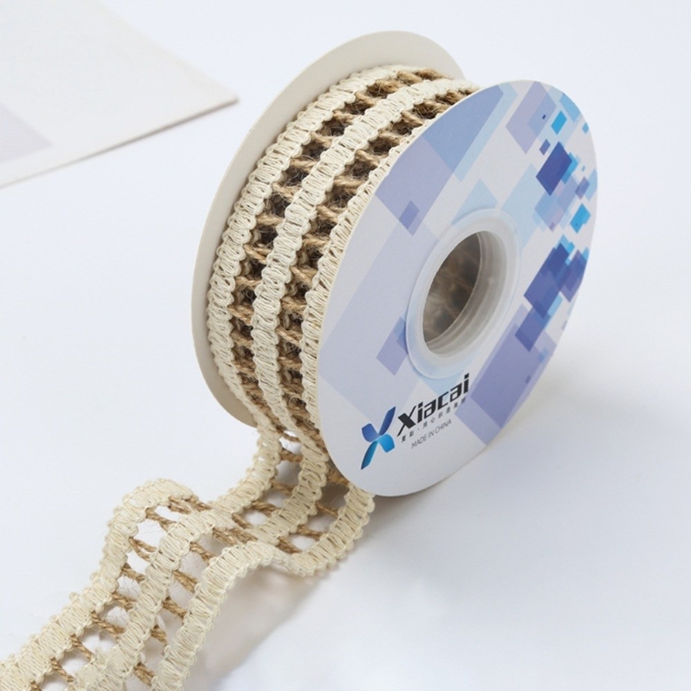 อุปกรณ์เย็บผ้า ริบบิ้นผ้ากระสอ - Twine Jute Natural บทวิจารณ์และราคา