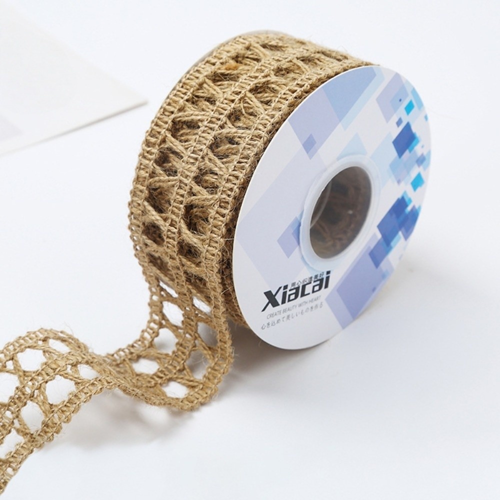 อุปกรณ์เย็บผ้า ริบบิ้นผ้ากระสอ - Twine Jute Natural บทวิจารณ์และราคา