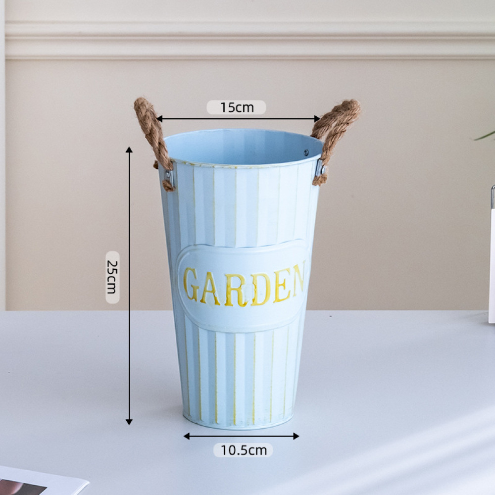 กระถางต้นไม้เหล็กสไตล์พาสทอรัล - Florist Supply Buckets บทวิจารณ์และราคา