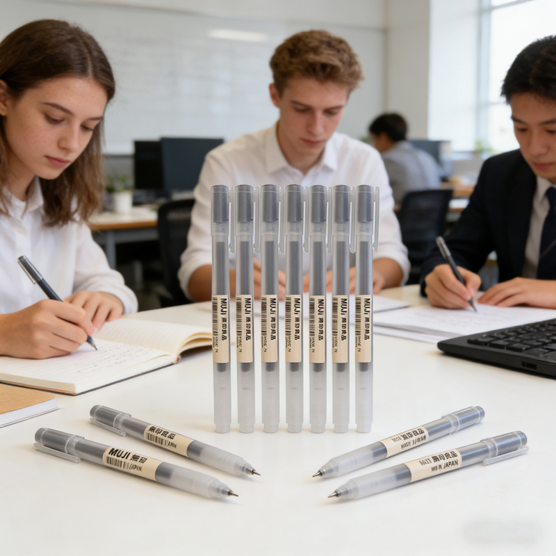6/8 ชิ้น MUJI สไตล์เจลปากกาสีด - Muji Stationery Gel Pen บทวิจารณ์และราคา
