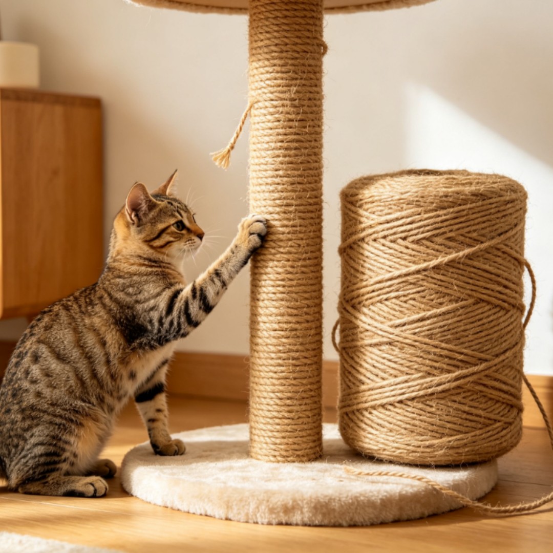 เชือกป่านขนาดใหญ่ธรรมชาติ เชือ - Twine Jute Natural บทวิจารณ์และราคา