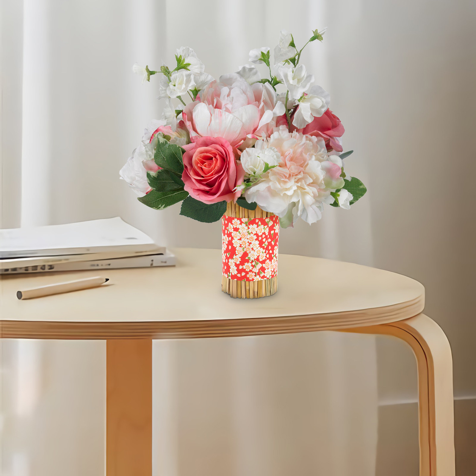 แจกันตกแต่งงานฝีมือจากฟาง ดอกไ - The Florist Supply บทวิจารณ์และราคา